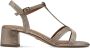 Tamaris Elegante Bronzen Sandalen met Blokhak - Thumbnail 2