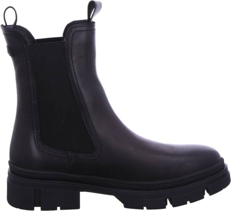 Tamaris Elegante Leren Enkellaarzen