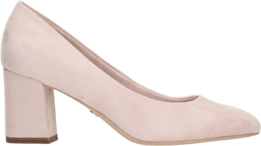 tamaris Elegante Suedine Hakken Pink Dames