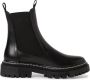 Tamaris dames chelsea boot leren laarzen enkellaars vrouwen leer M2549141 zwart - Thumbnail 3