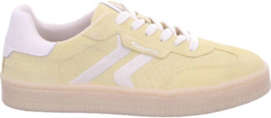 Tamaris Gele Casual Veterschoenen voor Heren