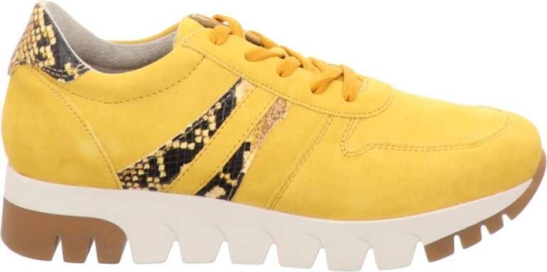 Tamaris Gele Sneakers Yellow Dames