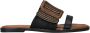 Tamaris Geweven Band Slipper met Gesp Black Dames - Thumbnail 2