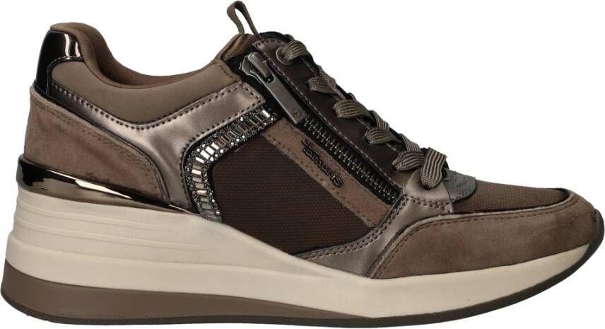 tamaris Glitter Accent Sneakers Multicolor Dames