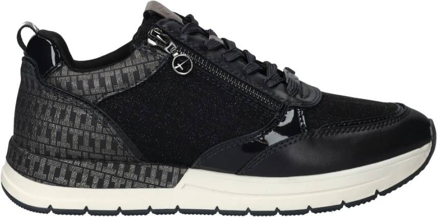 tamaris Glitter Detail Sneakers Blue Dames