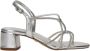 Tamaris Glitter Vegan Hoge Hak Sandalen Gray Dames - Thumbnail 2