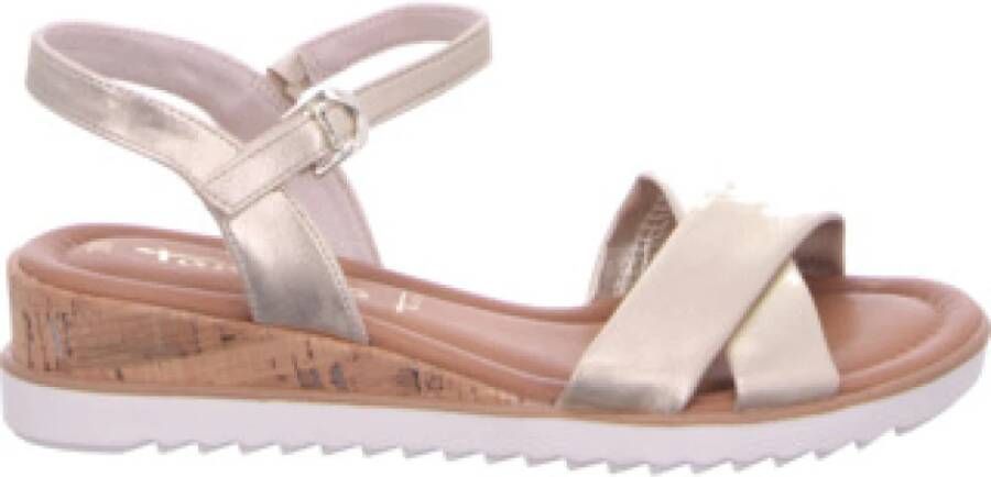 Tamaris Gouden Comfort Veterschoenen
