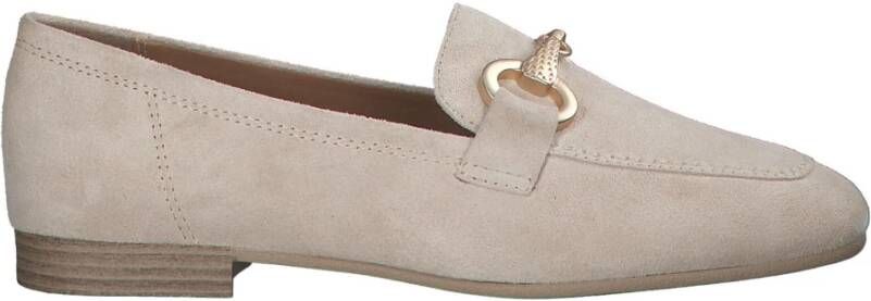 tamaris Grijze Instappers Beige Dames