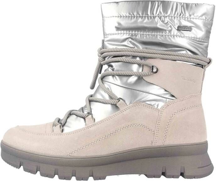 Tamaris Grijze veterschoenen voor dames