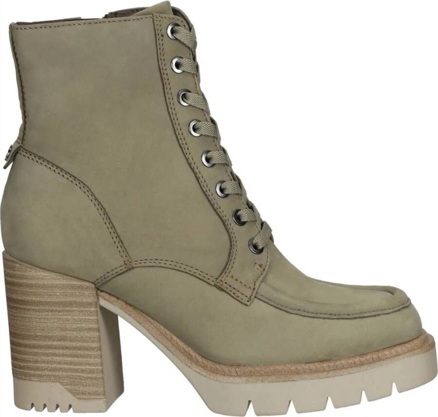 Tamaris Groene winterlaarzen voor dames