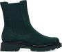Tamaris Groene Leren Laarzen Ronde Neus Green Dames - Thumbnail 2
