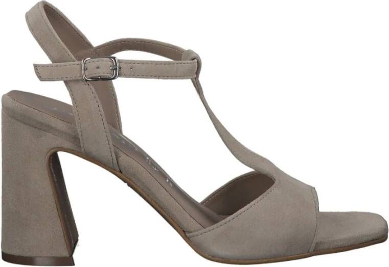 tamaris High Heel Sandals Beige Dames