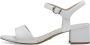 Tamaris Witte Open Platte Sandalen Vrouwen White Dames - Thumbnail 12