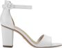 Tamaris Zwarte Leren Hoge Hak Sandalen Black Dames - Thumbnail 58