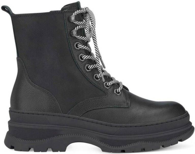 tamaris Lace-up Boots Zwart Dames