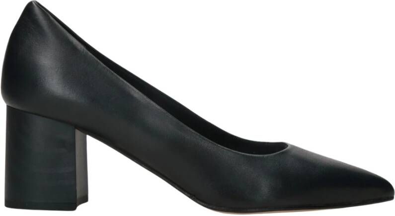 tamaris Leren pump met 6 5 cm hak Black Dames