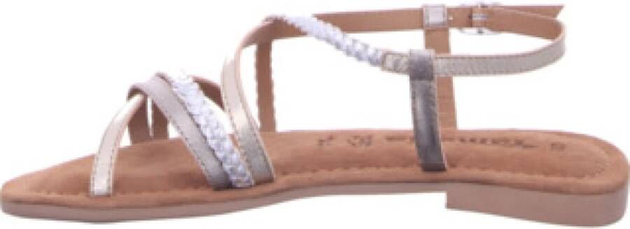 Tamaris Metallic Dames Sandalen Stijlvol en Comfortabel