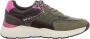 Tamaris Sneakers met sleehak lage schoen veterschoen freizeitschoen met contrastafwerkingen - Thumbnail 2