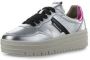Tamaris Plateausneakers vrijetijdsschoen lage schoen veterschoen met decoratieve stiksels en perforatie - Thumbnail 2