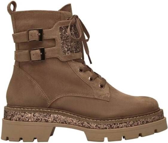 tamaris Mooie Dames Enkellaarzen Brown Dames