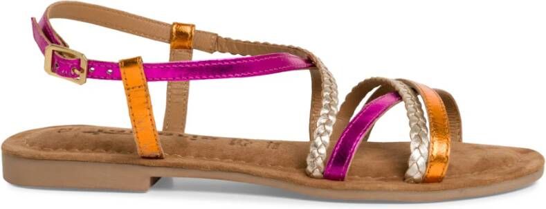 tamaris Multikleur Sandalen met Blokhak Multicolor Dames