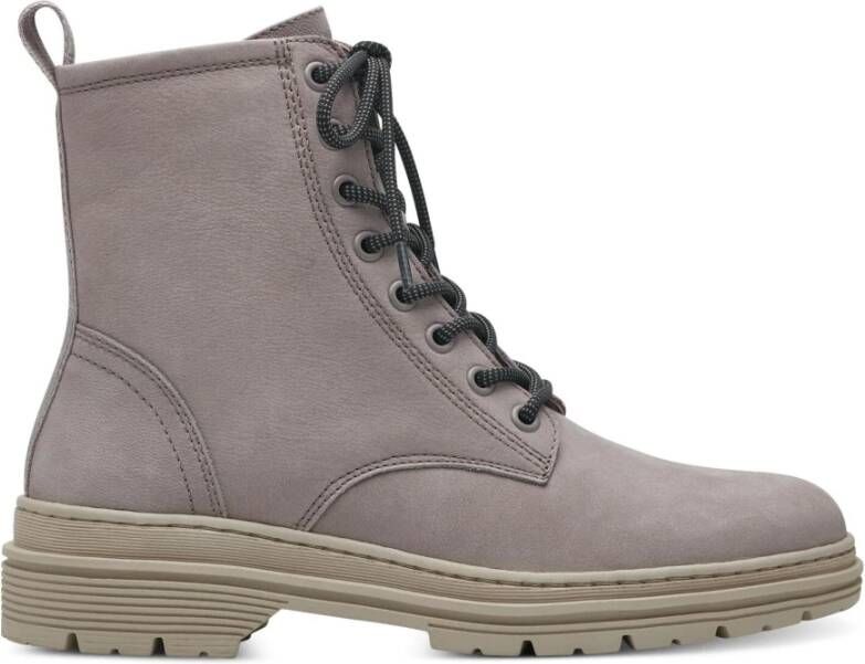 tamaris Paarse hoge sneakers Gray Dames
