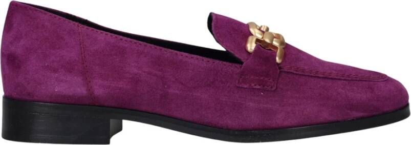 tamaris Paarse Suède Loafer Purple Dames
