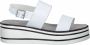 Tamaris Elegante witte platte sandalen voor vrouwen White Dames - Thumbnail 4