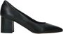 Tamaris Leren pump met 6 5 cm hak Black Dames - Thumbnail 2