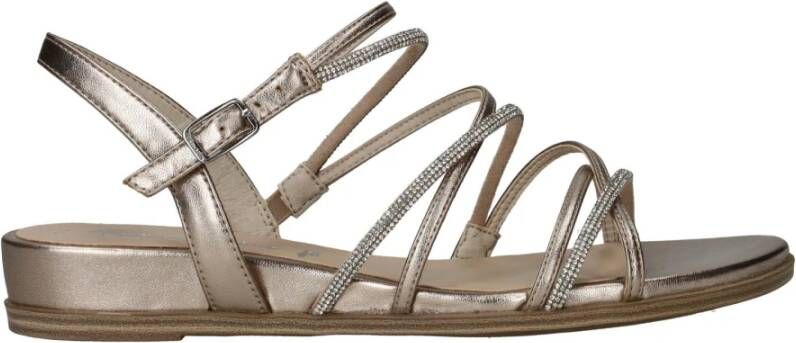 Tamaris Veelzijdige Sandalette met Anti-Slide Hak en Touch-it Zool Beige Dames - Foto 4