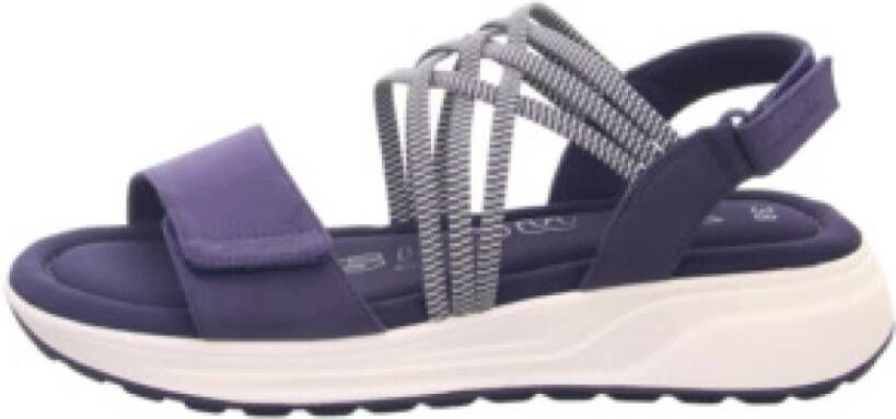 Tamaris Sandalen met bandjes voor dames in effen kleur