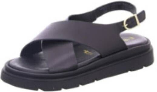 Tamaris Sandalen met bandjes voor dames in effen kleur