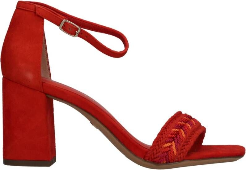 tamaris sandalette Rood Dames