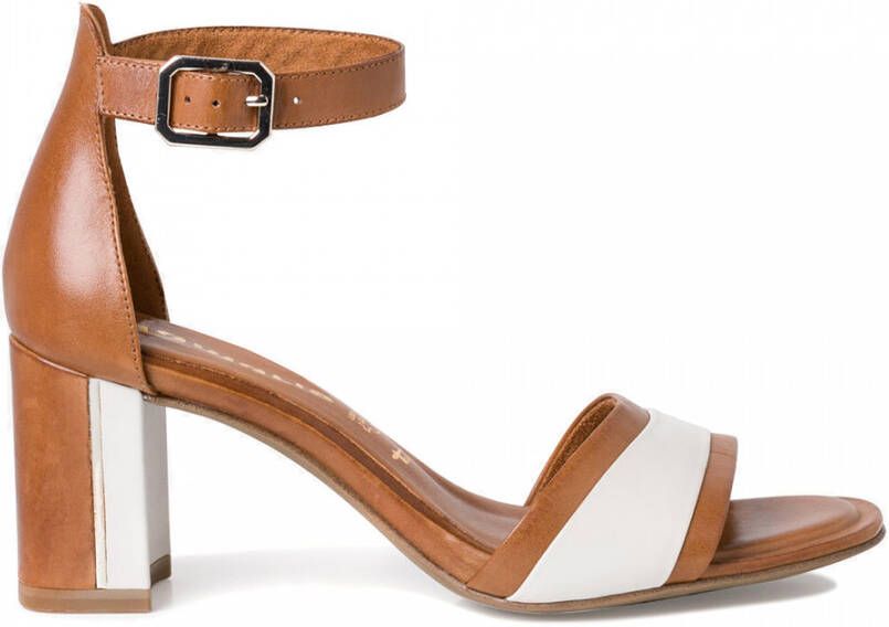 Tamaris NU 21% KORTING Sandaaltjes met metallic detail bij de hak - Foto 2