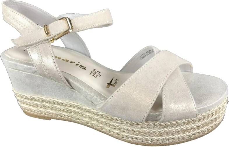 Tamaris Statement Hoge Hak Sandalen Gray Dames