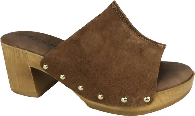 tamaris Schoenen Slipper Bruin Dames