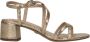 Tamaris Gouden hoge hak sandalen voor stijlvolle vrouwen Beige Dames - Thumbnail 2