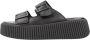 Tamaris Zwarte Open Casual Slippers Vrouwen Black Dames - Thumbnail 11