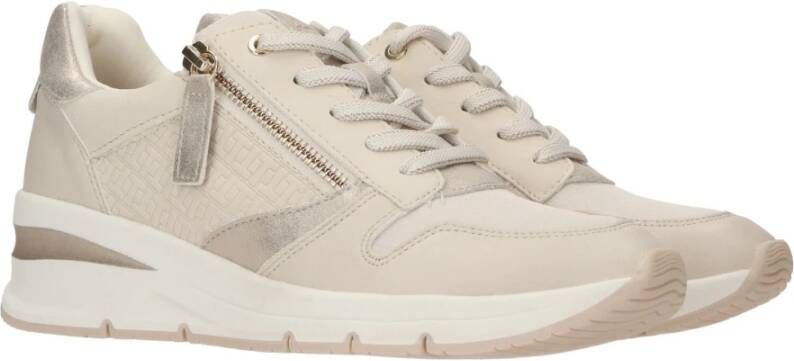 Tamaris Trendy Beige Sneakers met Extra Ondersteuning en Comfort Beige Dames - Foto 4