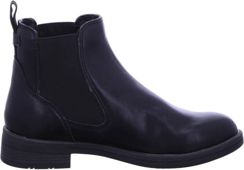 Tamaris Chelsea-boots blokhak laarsjes business schoen instapschoen aantrekband - Foto 4