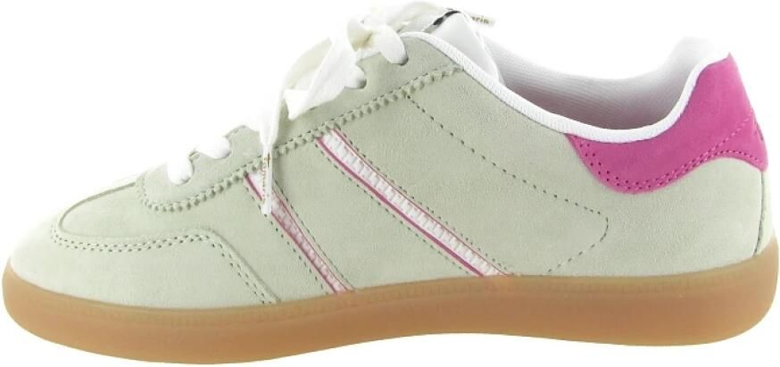 Tamaris Sneakers groen Leer Dames - Foto 9