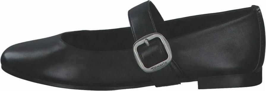 Tamaris Ballerina's blokhak zakelijke schoen met grote verstelbare gesp - Foto 3