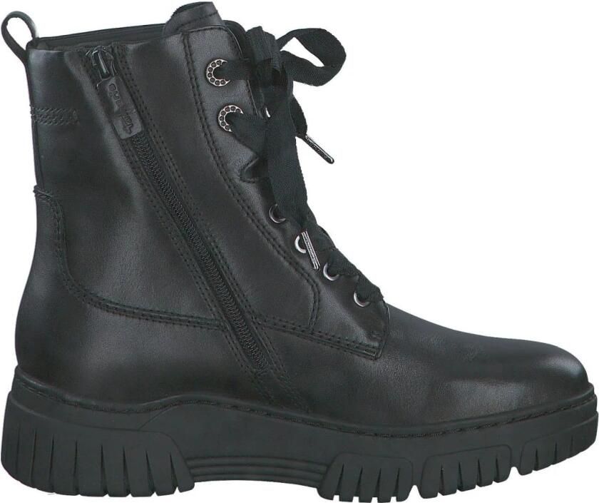 Tamaris Zwarte casual gesloten laarsjes Zwart Dames