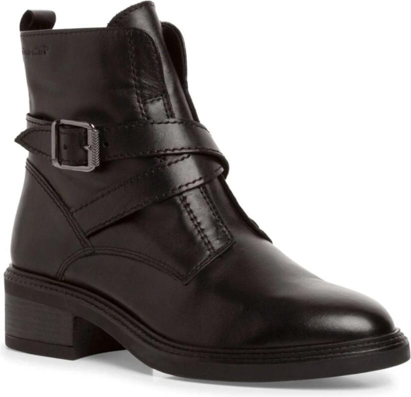 Tamaris Casual Gesloten Zwarte Enkellaarzen Black Dames - Foto 2