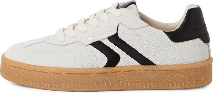 Tamaris Plateausneakers vrijetijdsschoen halfschoen veterschoen met gepolsterde schacht - Foto 3