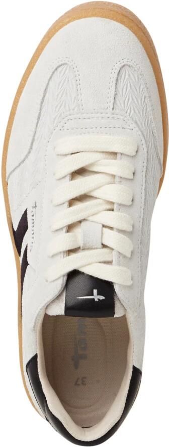 Tamaris Plateausneakers vrijetijdsschoen halfschoen veterschoen met gepolsterde schacht - Foto 4