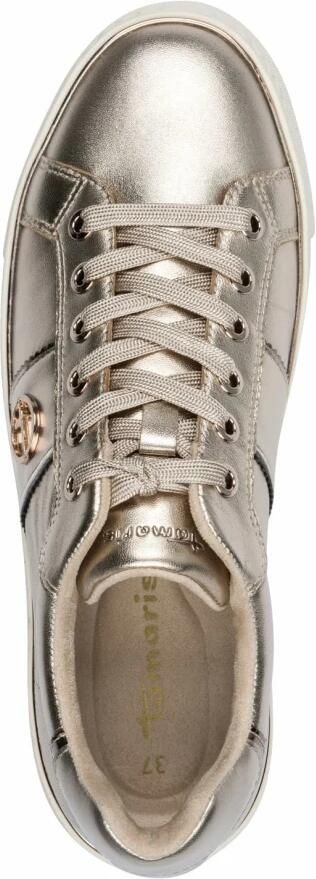 XSENSIBLE Lage Sneakers Dames Milau Maat: 42 Materiaal: Leer Kleur: Goud - Foto 8