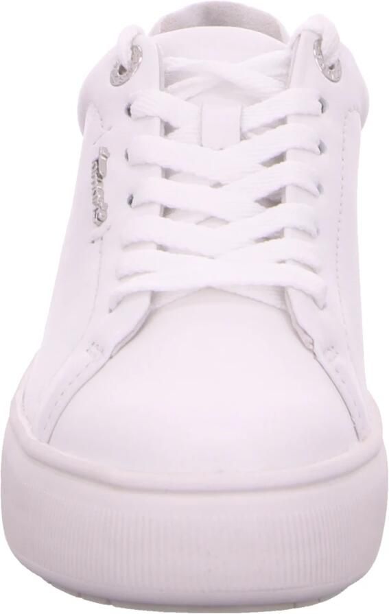 Tamaris Plateausneakers vrijetijdsschoen lage schoen veterschoen met verwisselbare binnenzool - Foto 3