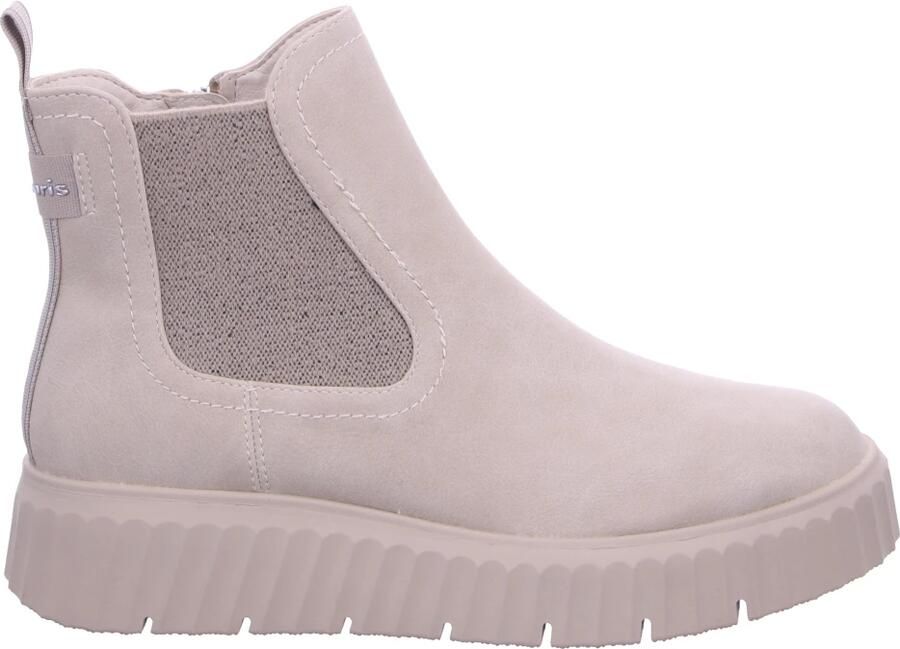 Tamaris dames enkellaars 1-25420-45 204 Laarzen dames gevoerd light grey - Foto 3