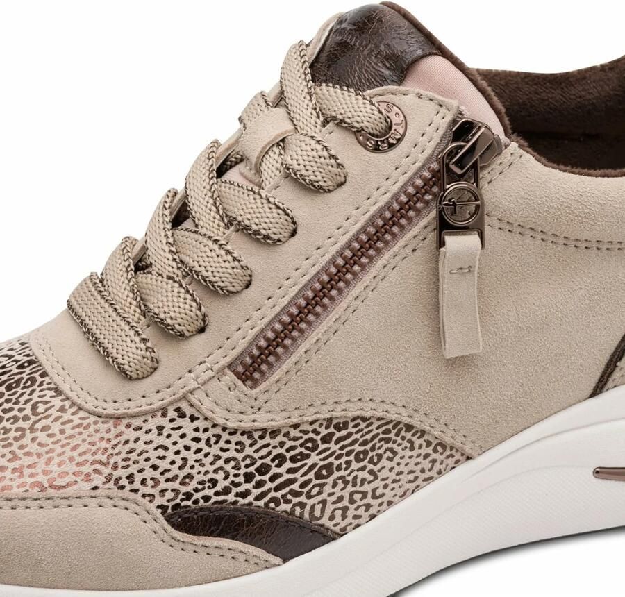 Tamaris Wide Fit Sneakers laag 'Comfort Da.' beige - Foto 6